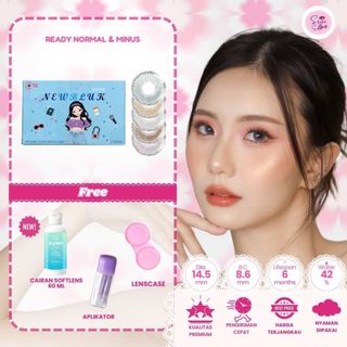 Softlens Bundling Minus & Normal (Beli 1 Dikirim 4) - Newbluk Hype by CTK - Softlens Gradasi Natural