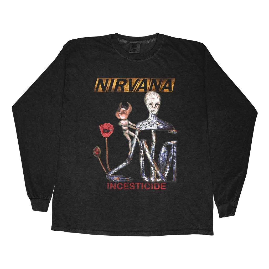 เสื้อยืดแขนยาว Nirvana Incesticide