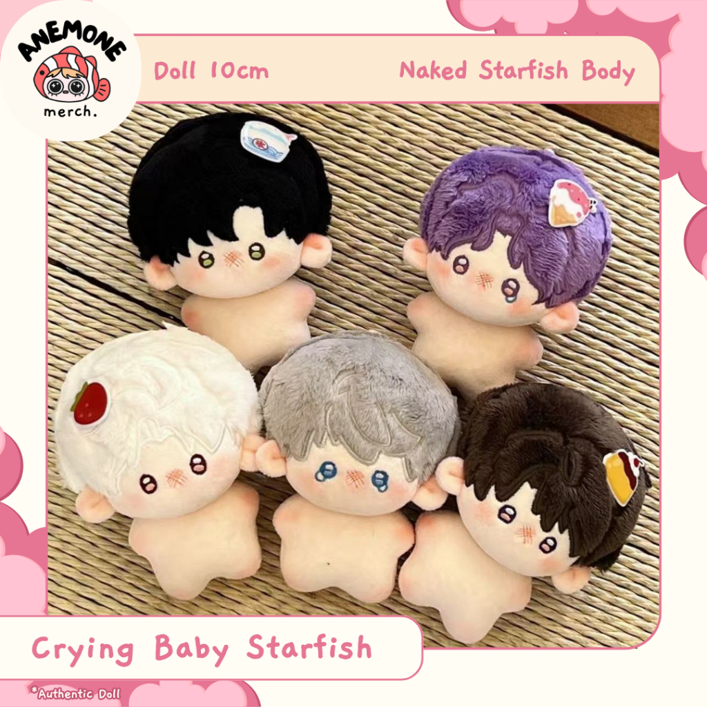 PRE ORDER Crying Baby Starfish Love and Deepspace Doll 10 cm Xavier Zayne Rafayel Sylus Caleb