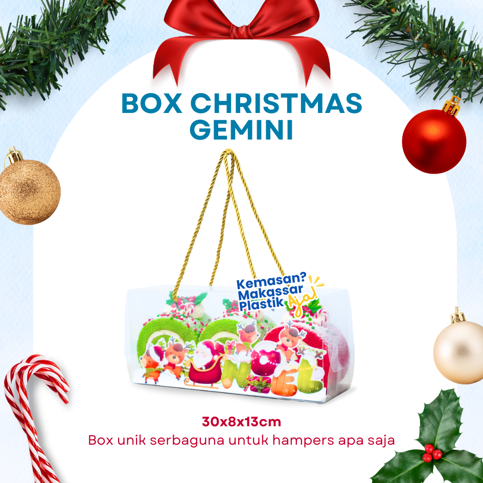 GEMINI CHRISTMAS BOX / CHRISTMAS HAMPERS BOX / GEMINI CHRISTMAS HAMPERS BOX @12 PC