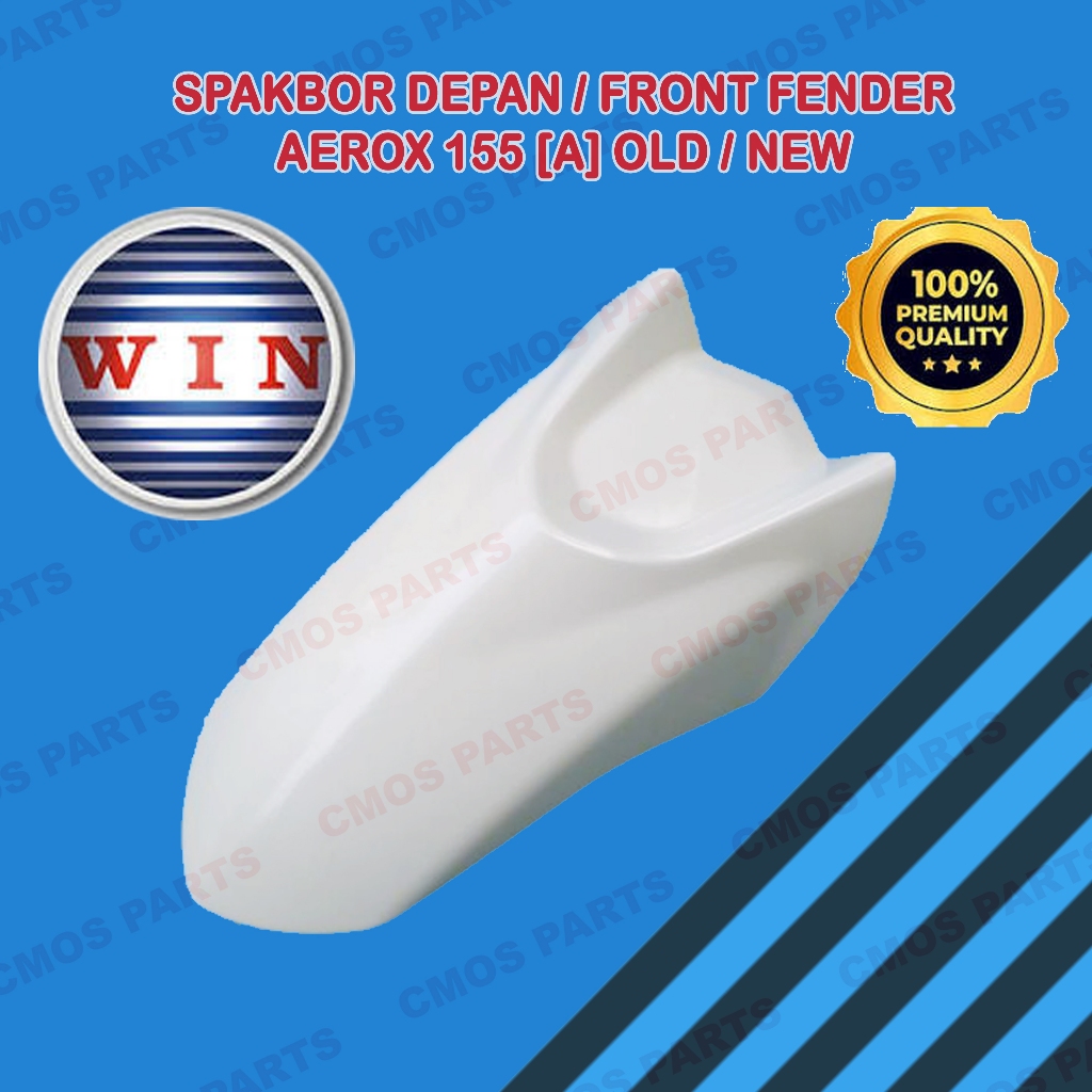 FRONT FENDER AEROX 155 OLD ใหม่สีดําสีขาว | FRONT FENDER AEROX 155 | ด้านหน้า MUDGER AEROX 155 WIN
