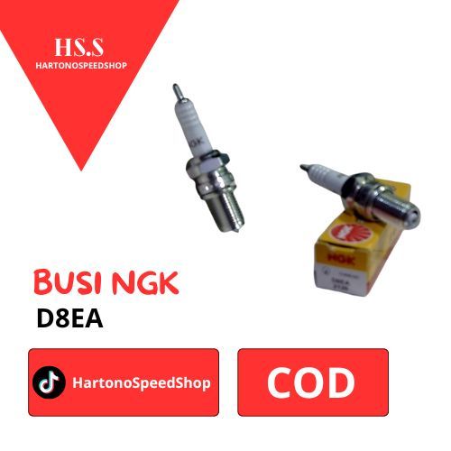 หัวเทียน NGK D8EA หัวเทียนมอเตอร์ไซค์แท้
