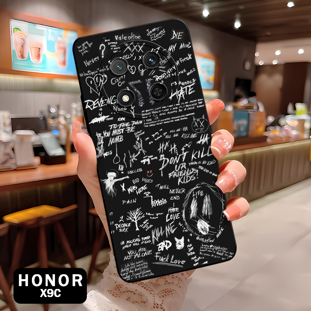(BT 18) ยืดหยุ่นยาง softcase สําหรับ Honor X9c l อะนิเมะ motif ปลอก l บทคัดย่อ l น่ารัก l Gamers l R