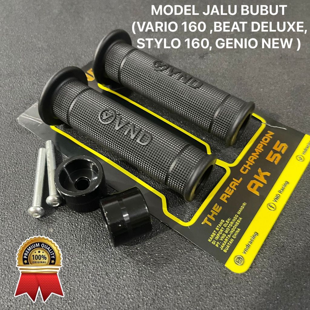 Racinggroup2 VND Handgrip 888 เดิม + ปลอกแฮนด์สีดําเดิม cnc Rg-racing เต็ม