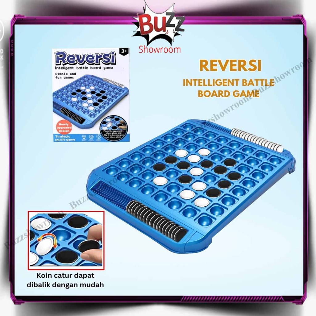 Reversi Othello Japanese Chess Family Board Game Toy