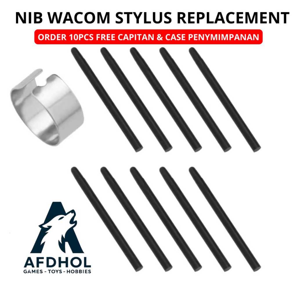 REFILL TIP NIB WACOM ประเภทปากกาเปลี่ยนปากกา TIP TABLET ONE BY BAMBOO ONE GEN 1 2 3 WACOM INTUOS 5 4