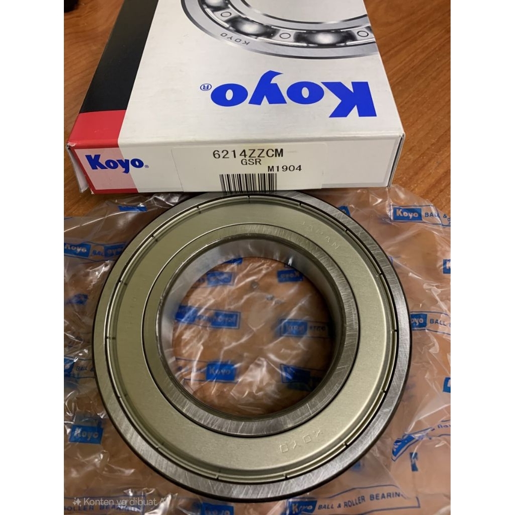 BEARING 6214 ZZ KOYO 6214ZZ