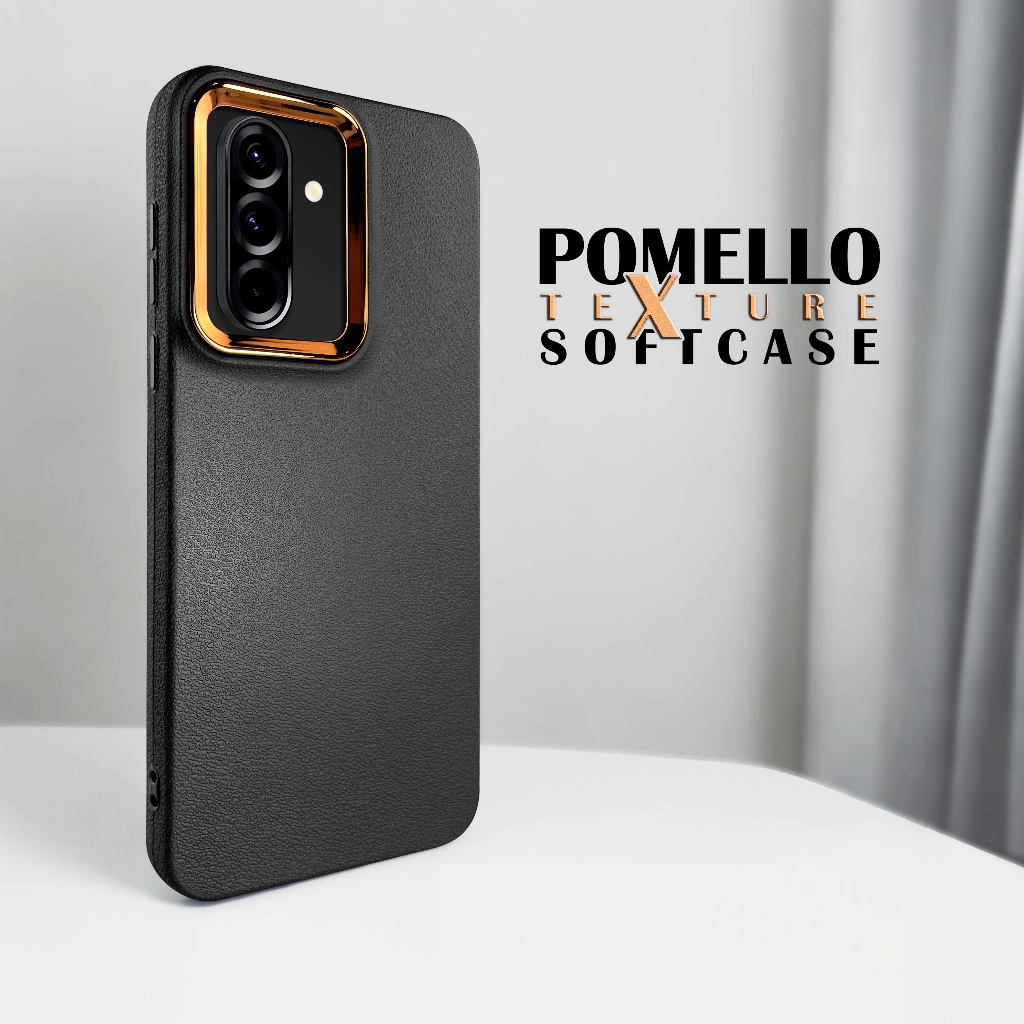 สําหรับSamsung A17 4G/5G Softcase POMELLOหนังPATTERNปลอกกรณีHp Samsung A17 4G/5G