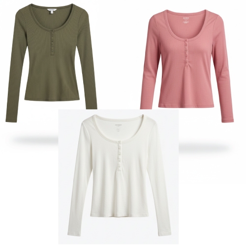 เสื้อยืดแขนยาว Old Navy