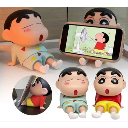 ที่วางโทรศัพท์ตัวละคร HP Sinchan พร้อม Crayon Sinchan Motif, เครื่องประดับ Shincan ลําลองน่ารัก