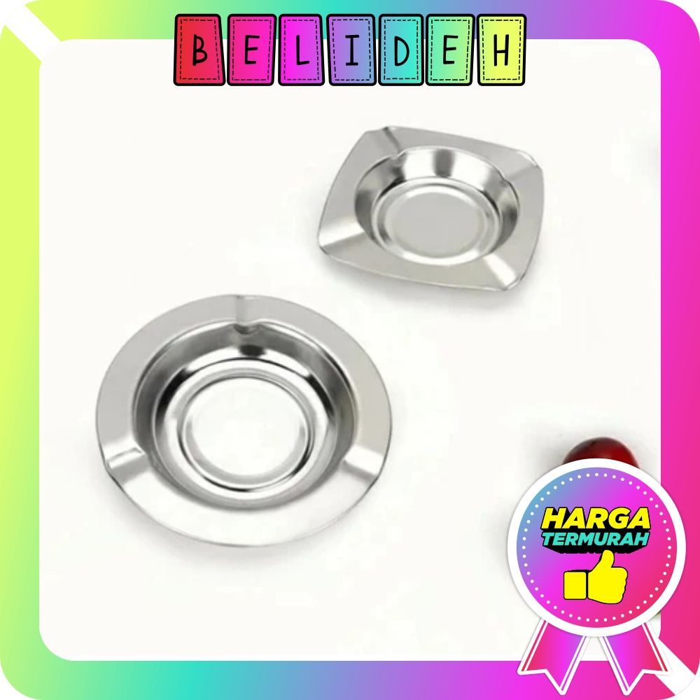 BELIDEH สแตนเลส ASHTRAY / ROUND ZINC ASHTRAY HOLDER / ASHTRAY BOWL / ASHTRAY R863
