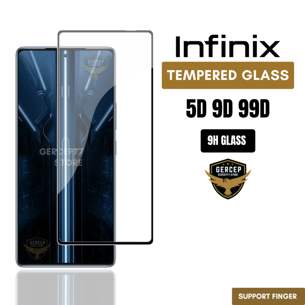 LAYAR กระจกนิรภัย 9D เต็มหน้าจอ Infinix Gt 20 Pro Gt 10 Pro Gt 10 Pro Zero 5G 2023 Zero 5G 20 X Pro 