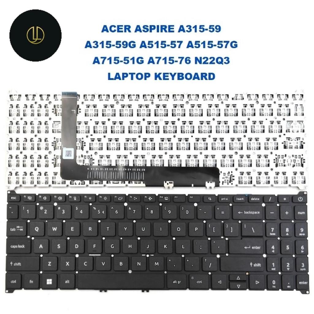 Acer Aspire 3 A315-24 A315-24P Aspire 5 A515-43 A515-57 Aspire 7 A715-51 A715-76 N22C6 N22Q3 N23C3