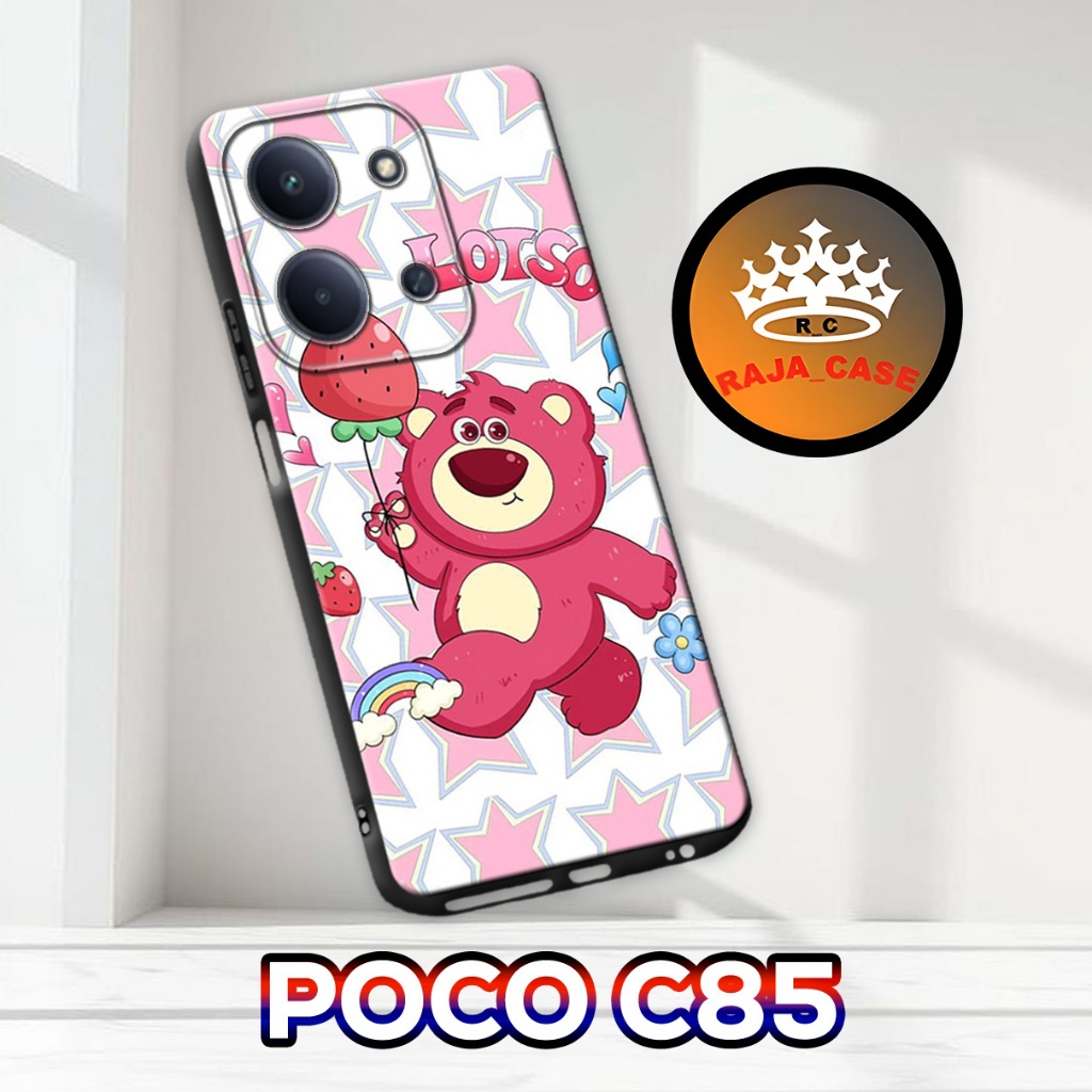Rc13/ POCO C85 softcase - Cute Motif - เคส POCO C85 - POCO C85 Casing - POCO C85 silicone cool case