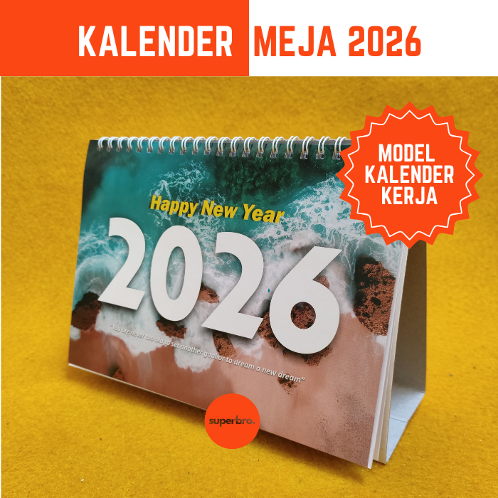 DESK CALENDAR PLANNER 2026 PREMIUM DESIGN SERIES 7 แผ่น / โต๊ะ CALENDAR 2026