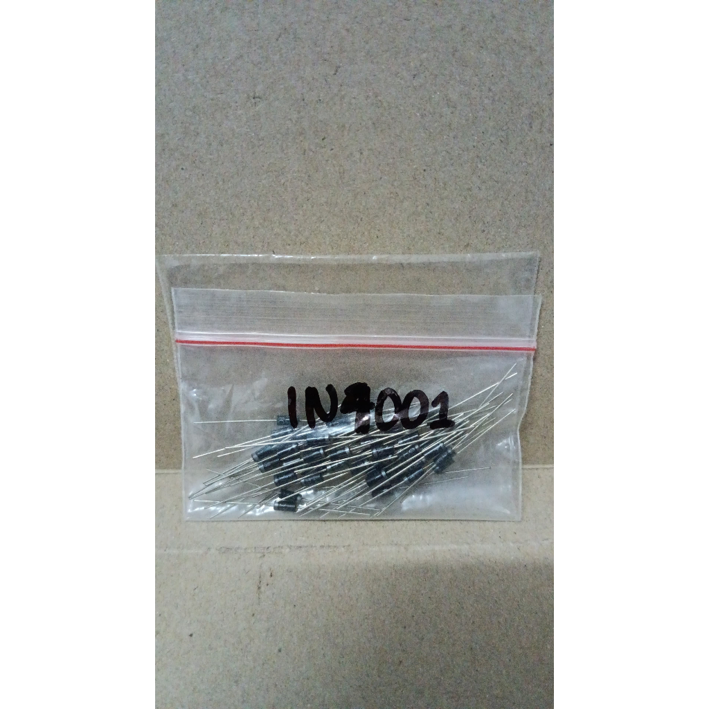 78554 ไดโอดวงจรเรียงกระแส 1a 1ampere 1 ampere 1n4001 in4001