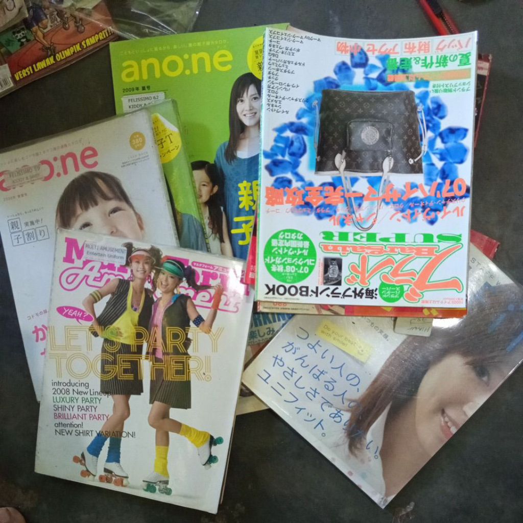 หนังสือนิตยสารนําเข้า Fashion Bags Accessories Etc Japanese