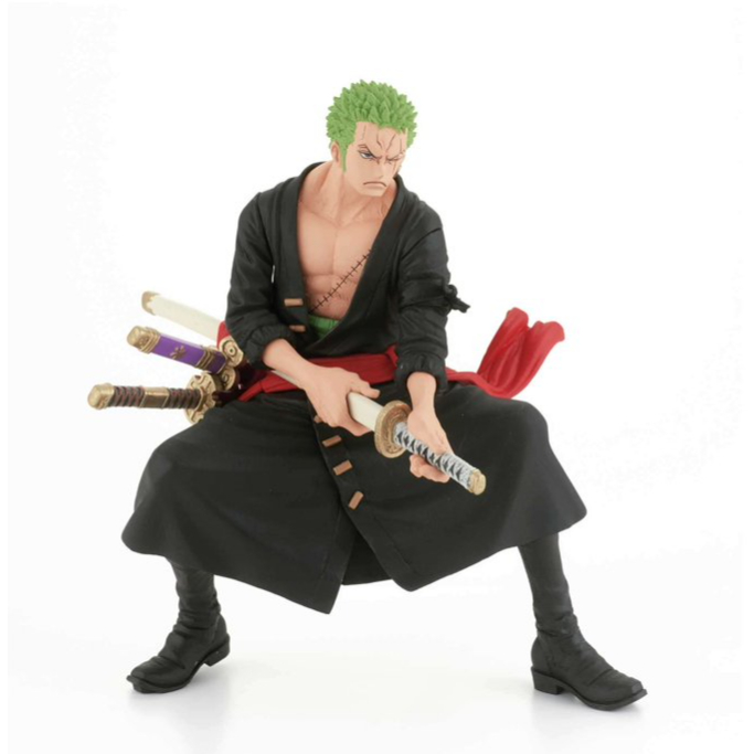One Piece DXF Grandline Men Wano Country Roronoa Zoro Collectible PVC Figure (Wano Country)