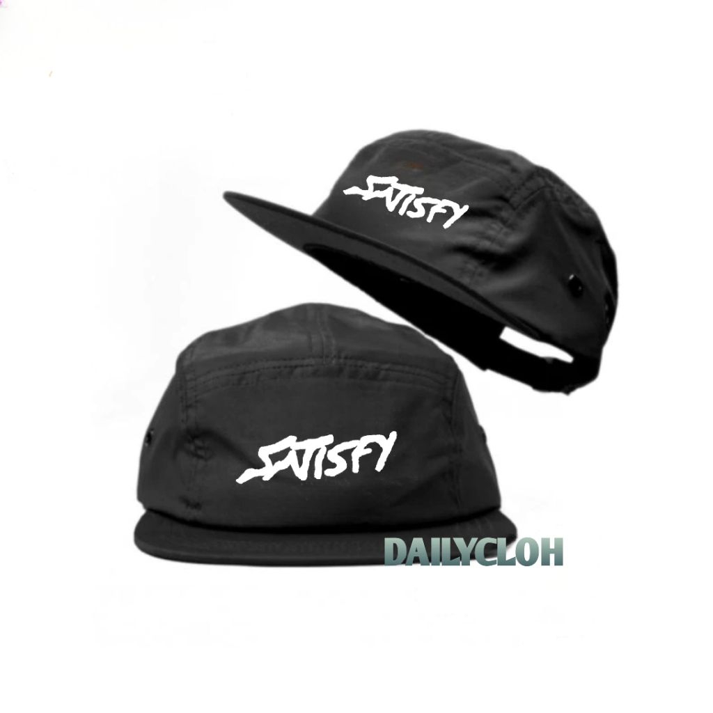 5 PANEL HAT / หมวก SIX PANEL PREMIUM / SATISFY หมวกลําลองสําหรับบุรุษและสตรี