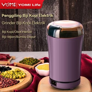 Alat Penggiling Biji Kopi Elektrik Grinder Coffee | Blender Chopper Serbaguna Penggiling Biji Kopi Cabe Bumbu Dapur Portable
