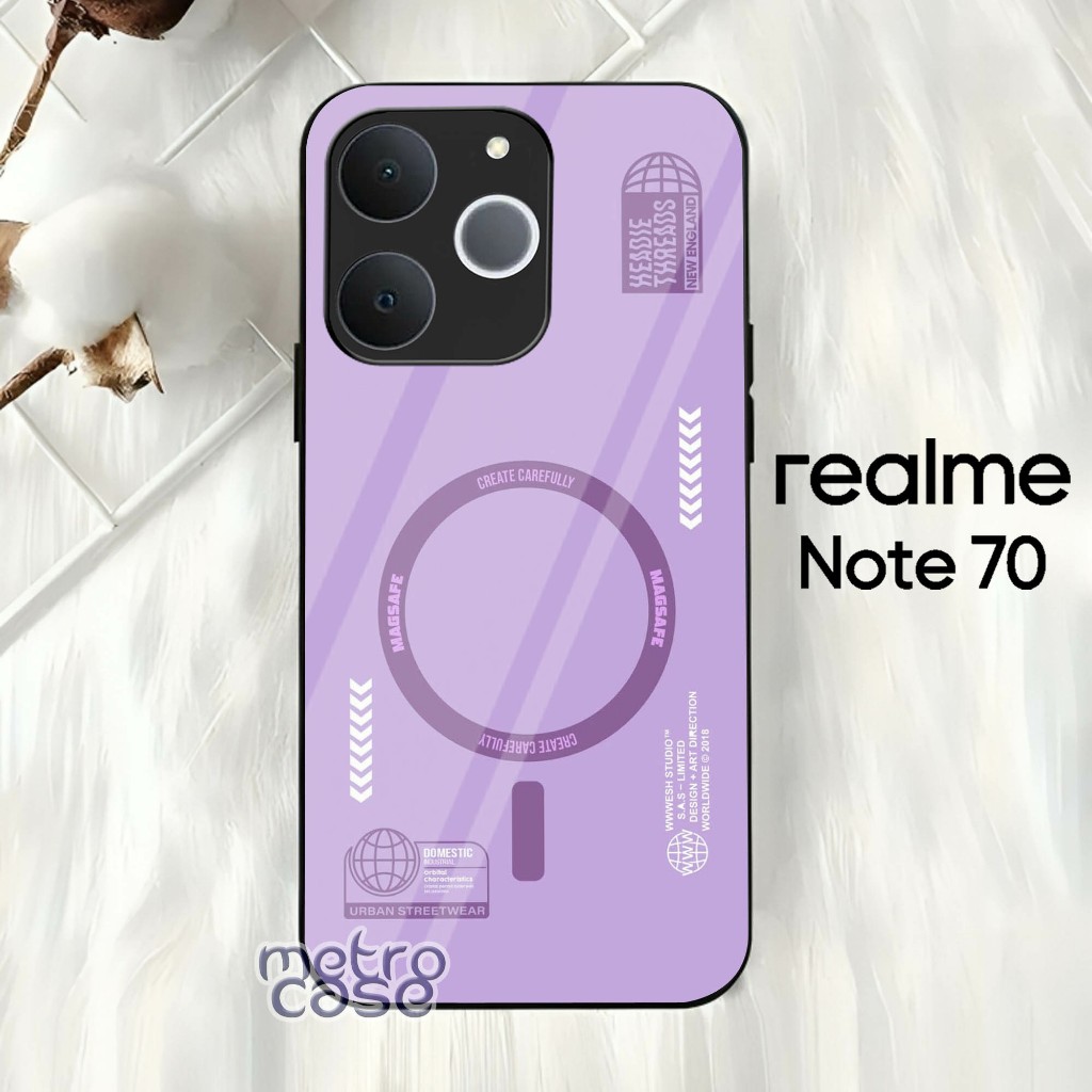 Softcase Hp Glass Shiny Glass REALME NOTE 70 - REALME NOTE 70 2025 - NOTE 70 - REALME NOTE 70 - G93