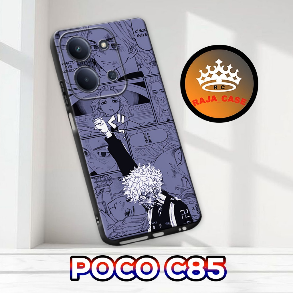 Rc43/ POCO C85 softcase - Anime Motif - เคส POCO C85 - POCO C85 Casing - POCO C85 silicone cool case