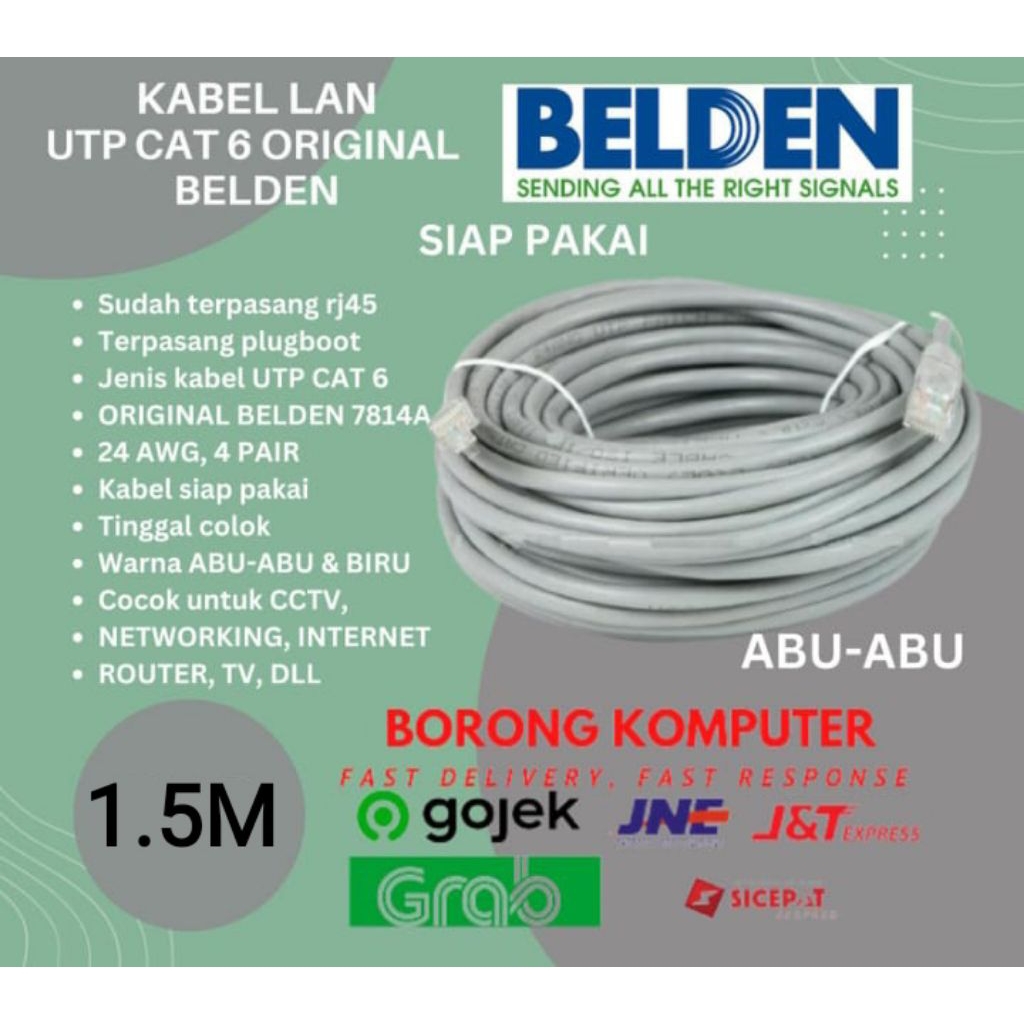 สาย Belden Cat6 / สาย LAN BELDEN CAT 6 UTP