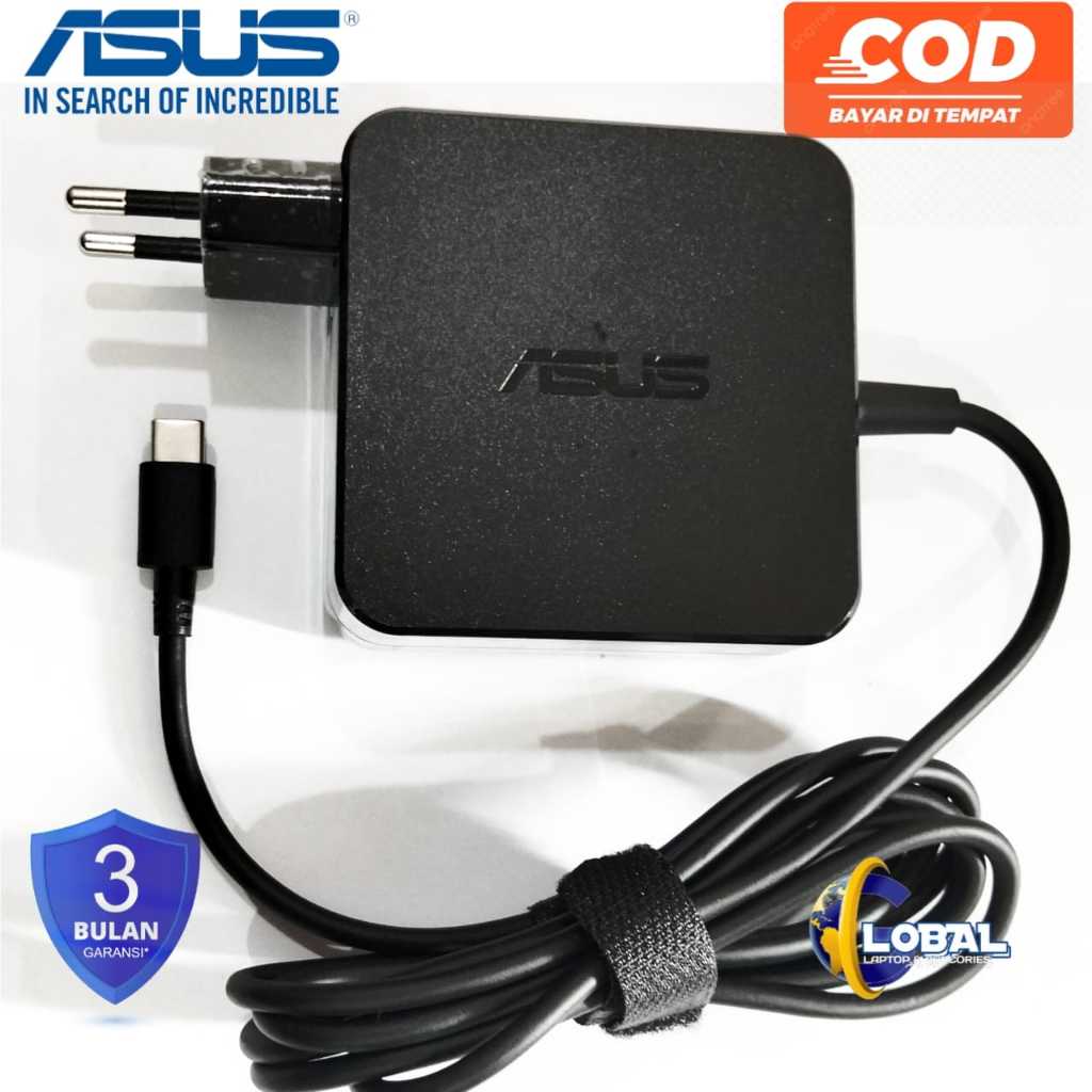 Asus ZenBook 14 UM425 UM325UA UX425JA UX425J UM425IA Type C 65W อะแดปเตอร์แล็ปท็อป