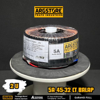 Trafo toroid donat 5A 45V CT (murni) Spesifikasi Balap
