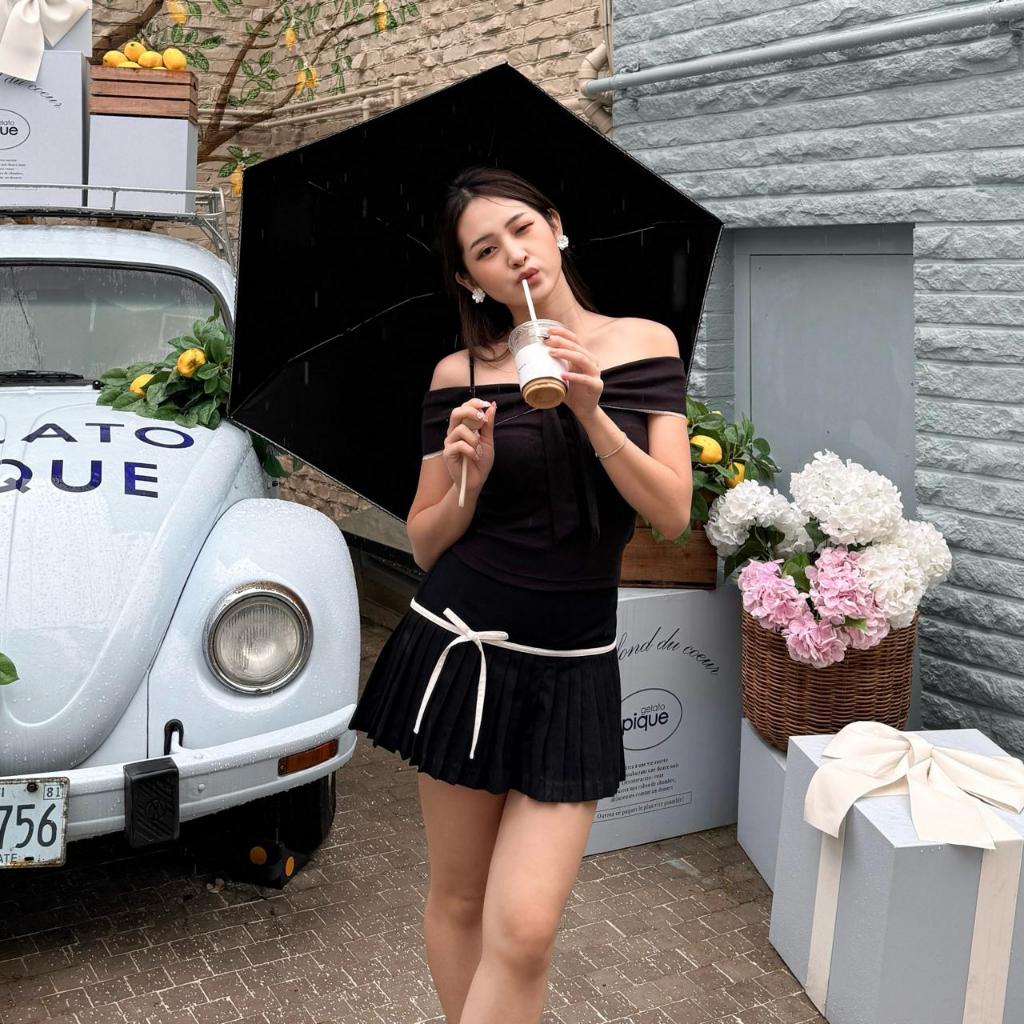 กระโปรง Ruelle Pleats | กระโปรงเทนนิส | สุดยอดชีวิตของคุณ