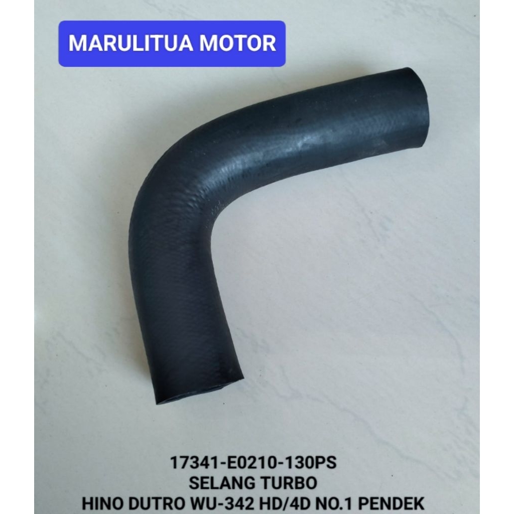 TURBO AIR HOSE สําหรับ HINO DUTRO WU-342 HD/4D NO.1 SHORT (ID.45MM OD.56MM)(26CM LENGTH)(17441-E0210