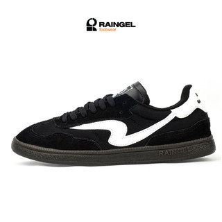 RAINGEL - Sepatu Lokal - FORT - BLACK WHITE