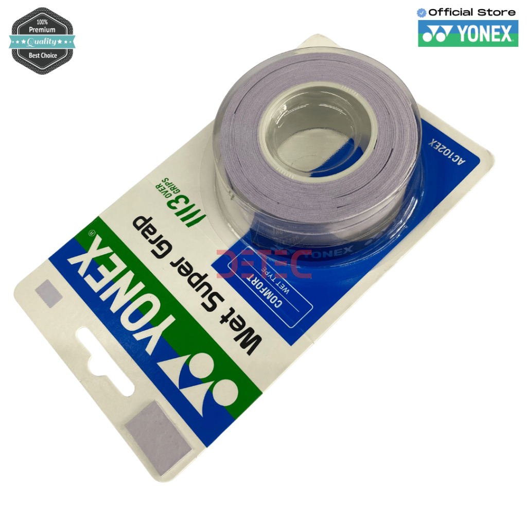 Yonex Grip AC102EX 1 ชิ้น SUPER GRAP TAPE - laillac AC 102 EX