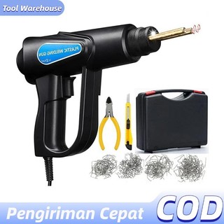 COD Pistol Las Retak Solder Plastik Body Kendaraan Mobil Motor 110V/220V 70W Solder Lem Stapler Pipa Plastic