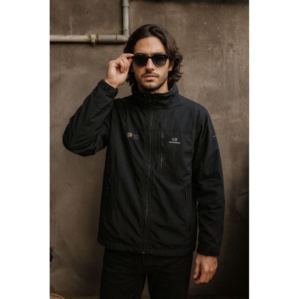 Gototex K*L0N SP0RT 0R1 เสื้อแจ็คเก็ตกันลมกลางแจ้ง ไซส์ M over fit L (P70 x L56)