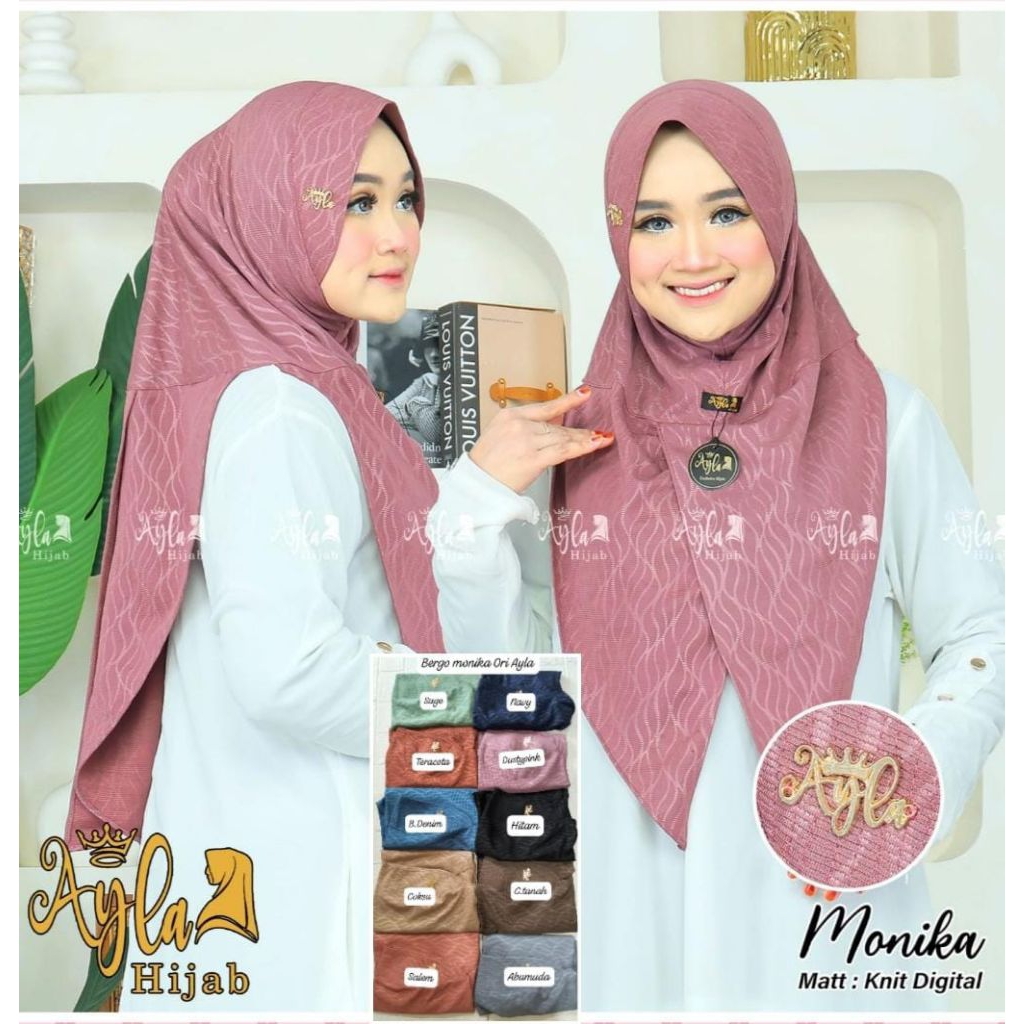 Monika bergo Hijab ทันที
