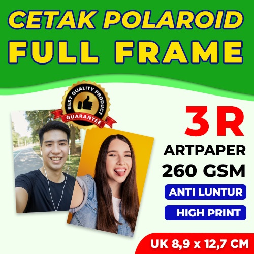 PRINT 3R FULL FRAME POLAROID PHOTOS