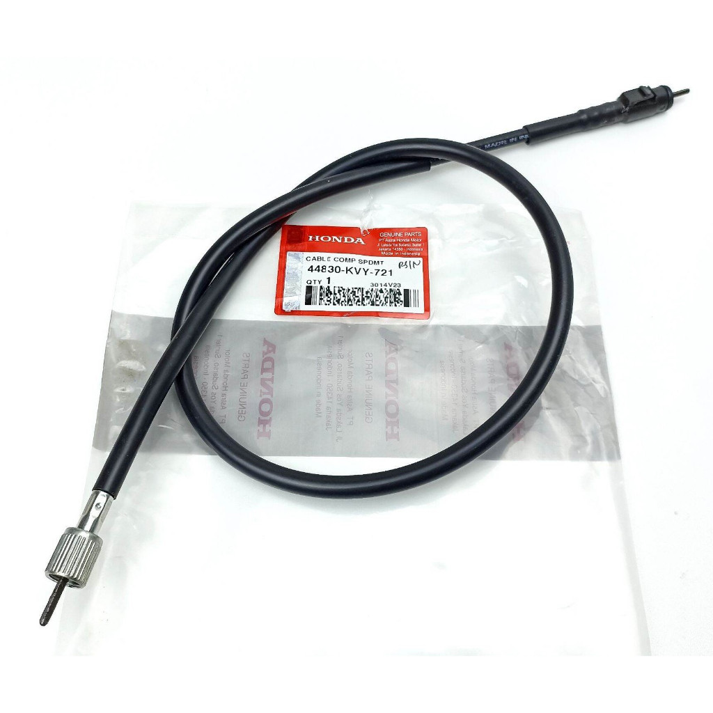 44830-KVY-721 สายวัดความเร็ว KM Honda Beat Carbu, Pop, Fi 2012-2016, Scoopy Fi 13, Spacy Carbu AMM