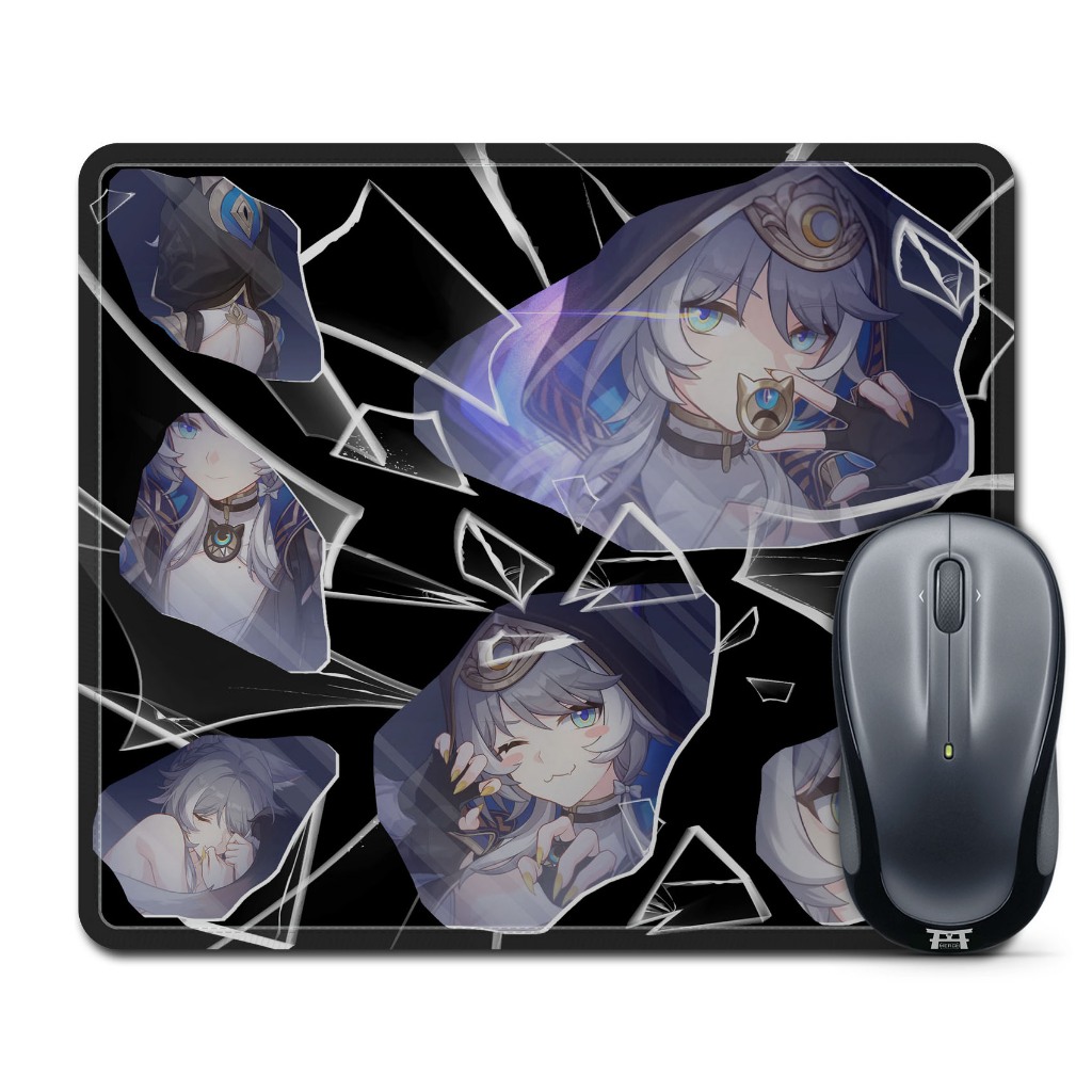 แผ่นรองเมาส์เกมอนิเมะเกม	CIPHER HSR	- HONKAI STAR RAIL	วัสดุยาง