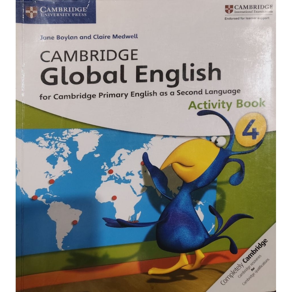 Preloved Original English Book Cambridge Global English Activity Book 4