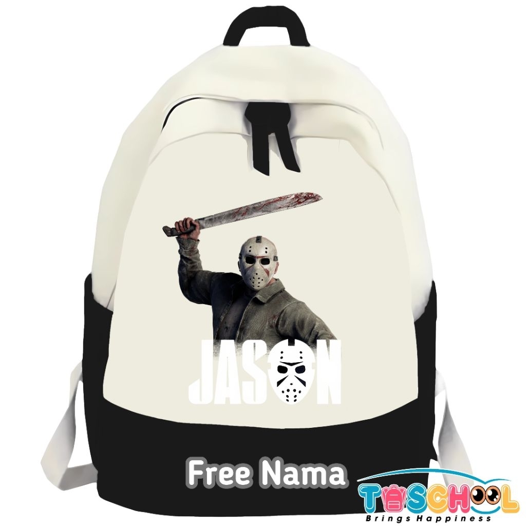 DEAD CHARACTER CHILDRENS BACKPACK BY DAYLIGHT JASON FREE NAME