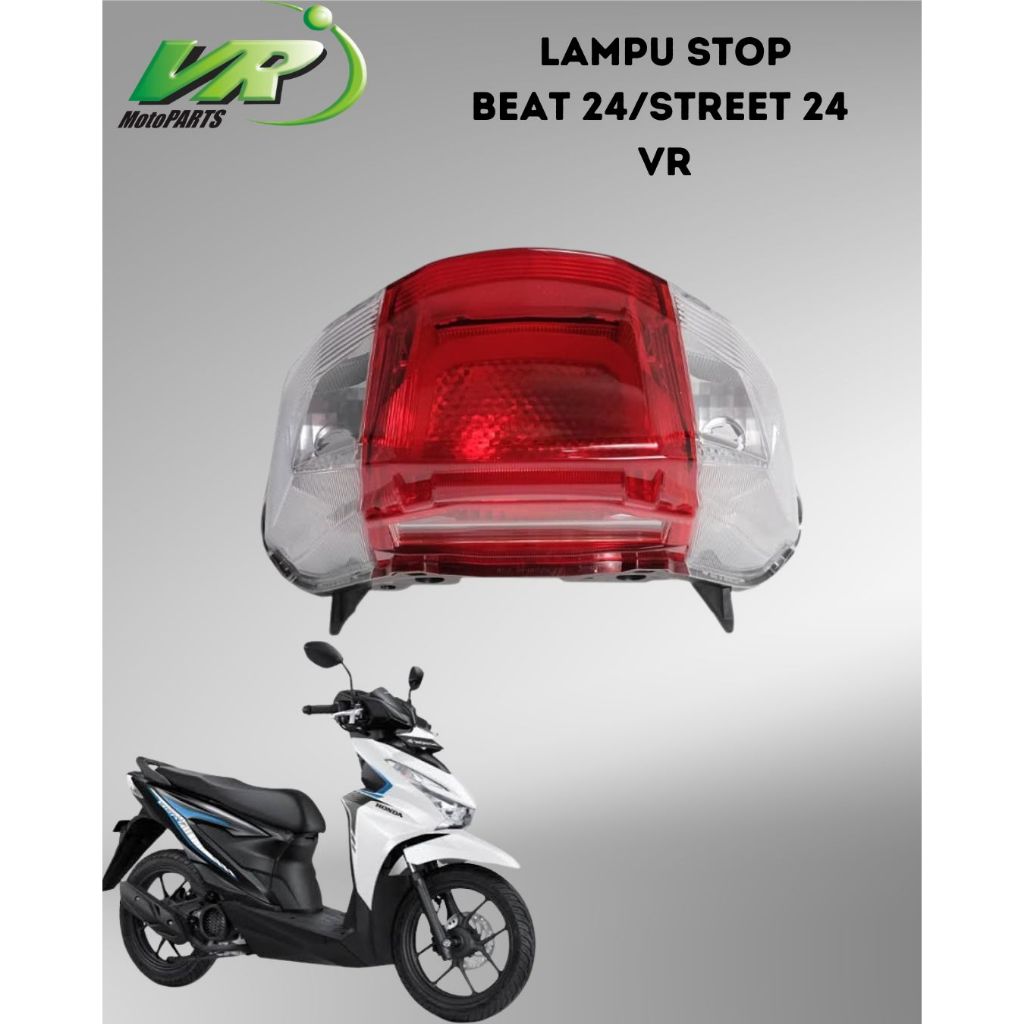 HONDA BEAT 2024 STREET DELUXE REAR STOP LAMP VR BRAND QUALITY