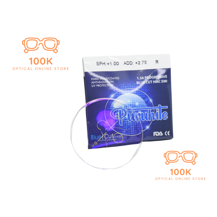 (WHOLESALE) BLUECUT HMC PROGRESSIVE GLASSES LENS