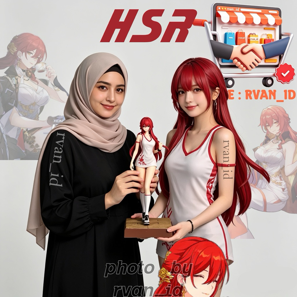 HIMEKO Action Figure - ฟิกเกอร์อนิเมะ Honkai - แอ็คชั่นรางดาว - ฟิกเกอร์ Hinkai Genshin HIMEKO