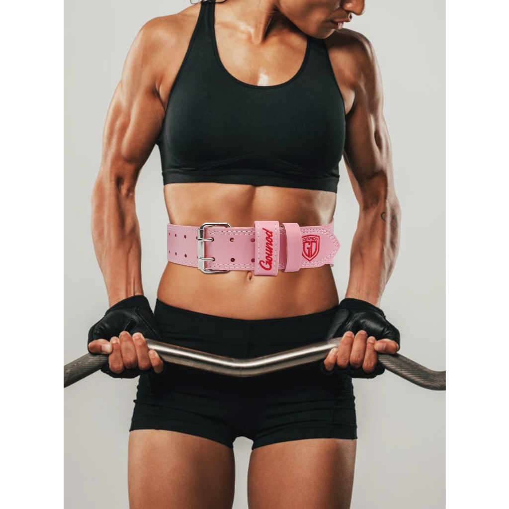 (Batam Only) Gym Fitness Belt - Gym Weight Lifting Belt