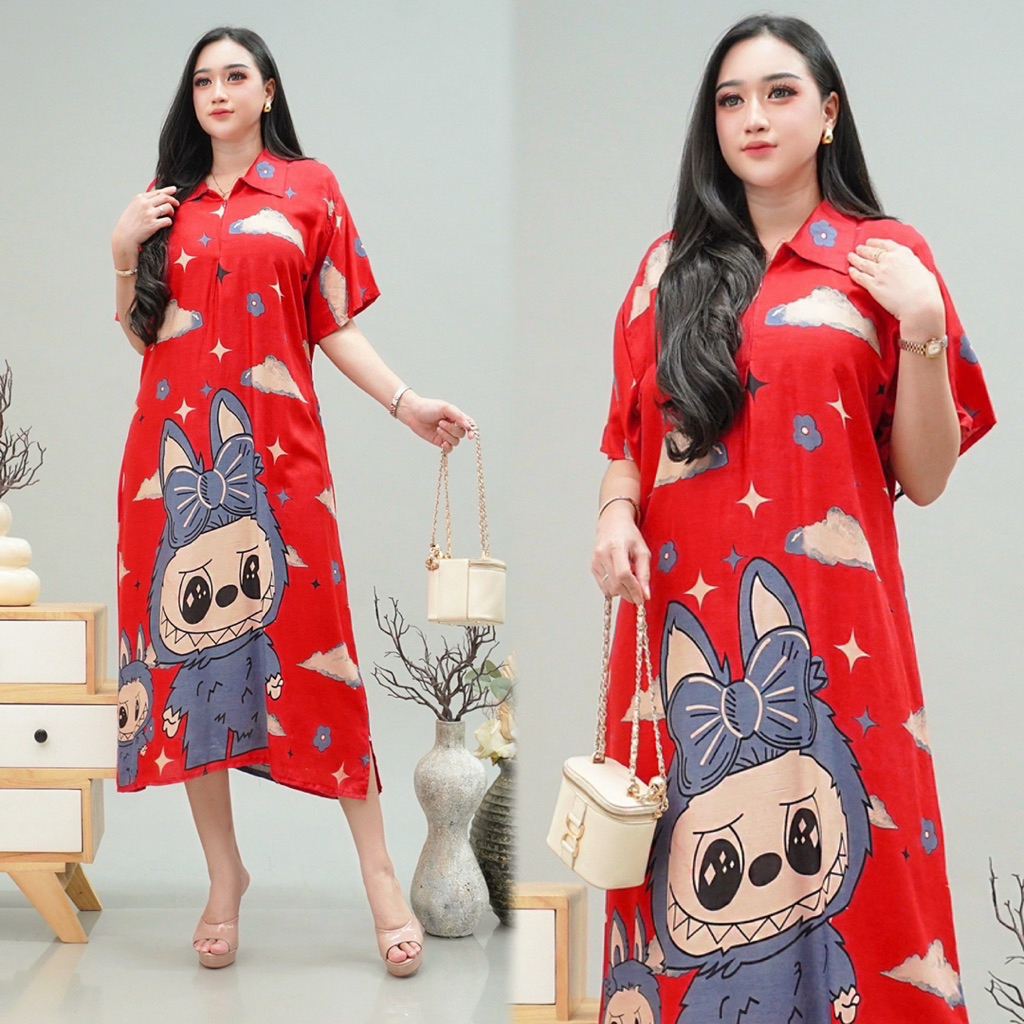 ชุด JUMBO พร้อม ONE PIECE LABUBU MOTIF COLLAR