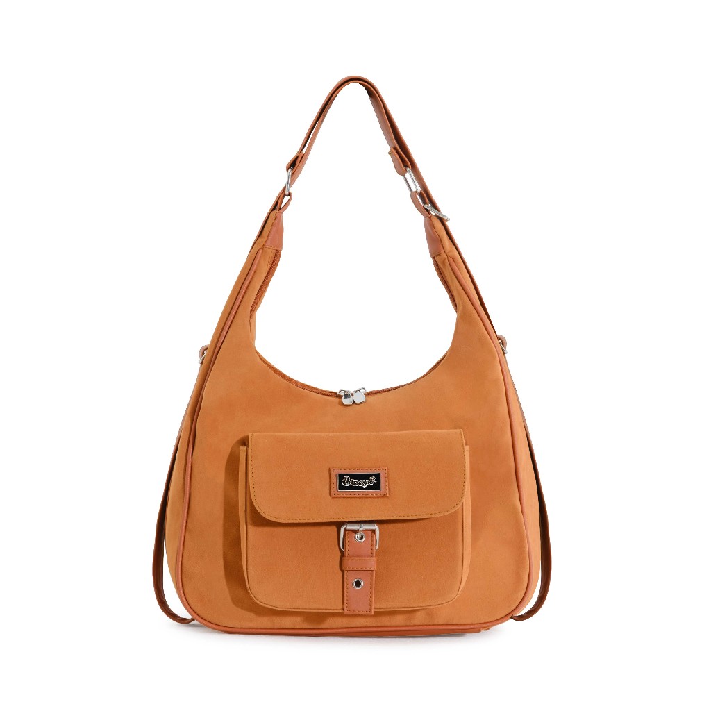 Womens Bag 2in1 suede RUTH Bag - Elnoya