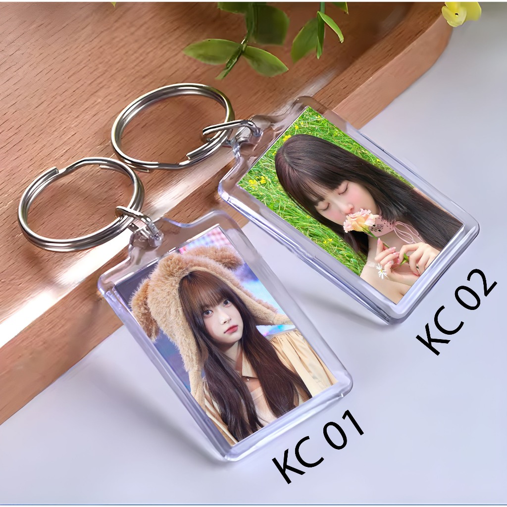 พวงกุญแจ Hong Eunchae Le Sserafim - พวงกุญแจ Idol KPOP - พวงกุญแจ - Eunchae Le Sserafim
