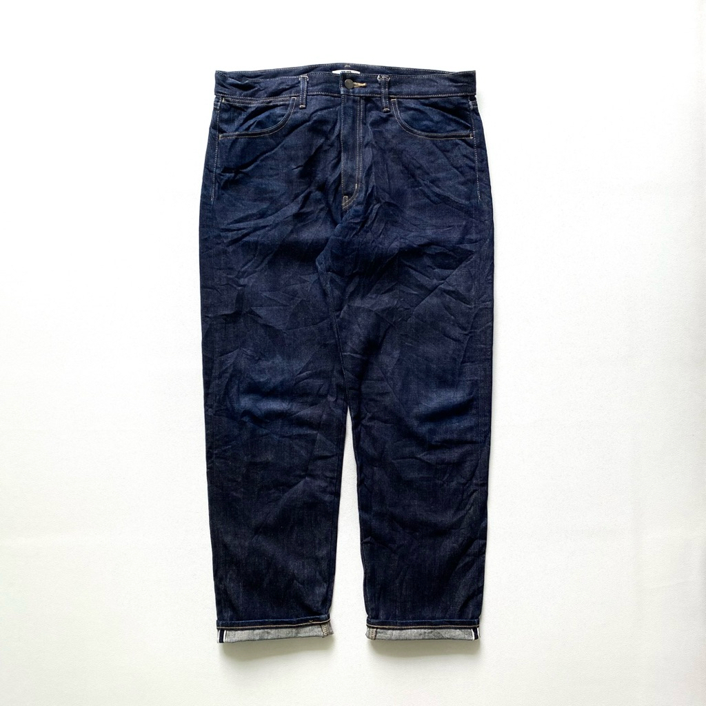 Uniqlo Selvedge Indigo Blue Jeans 34