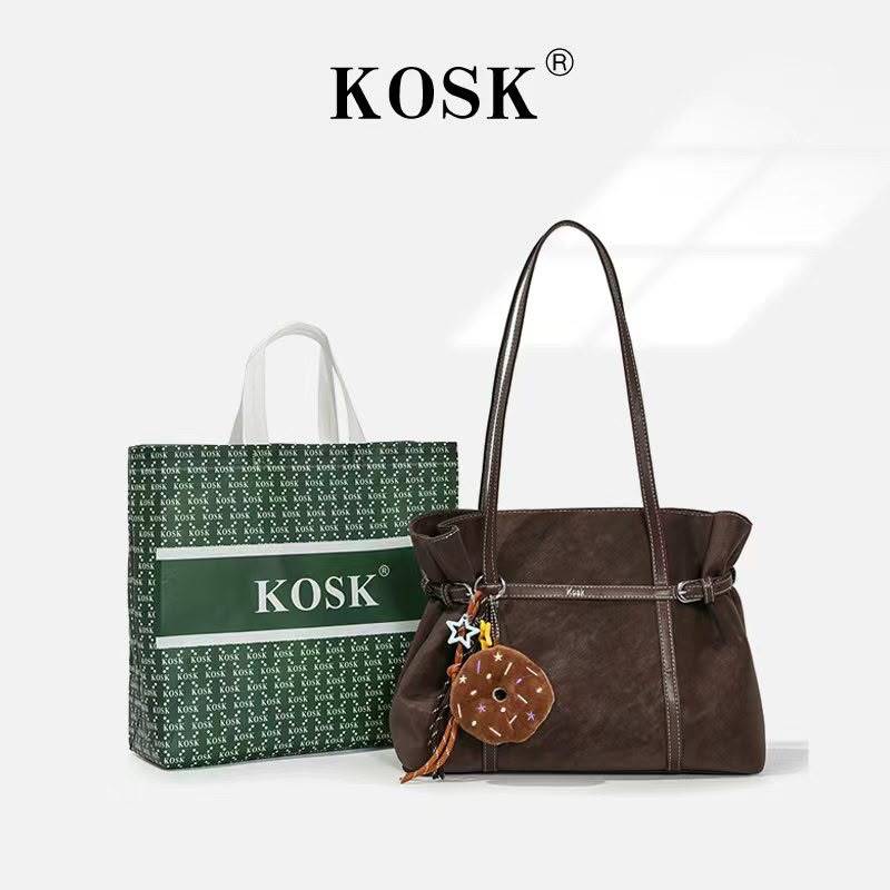KOSK กระเป๋าสะพายไหล่ผู้หญิง รุ่นอินเทรนด์ Campus Daily Casual Bag - 1967